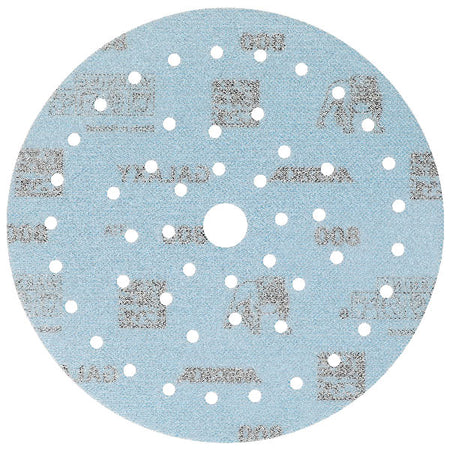 Mirka Galaxy sandpapir, 150 mm med multi hul design.