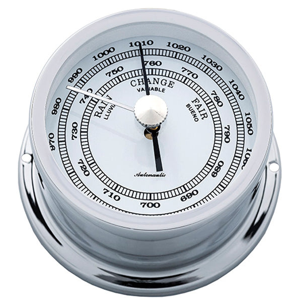 AutoNautic, SeaTec, Autonautic minor 72 Barometer Ø72/50 mm verchromtes Messing