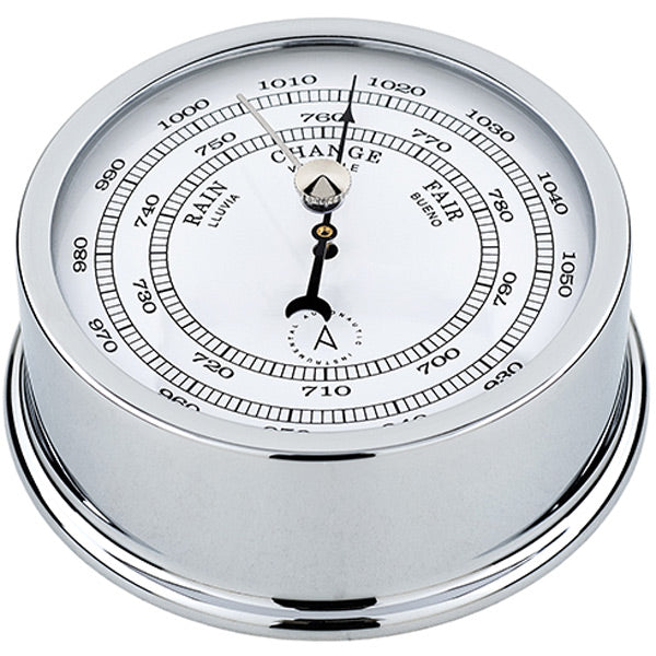 AutoNautic, SeaTec, Autonautic Atlantic 95 Barometer Ø95/70 mm verchromtes Messing