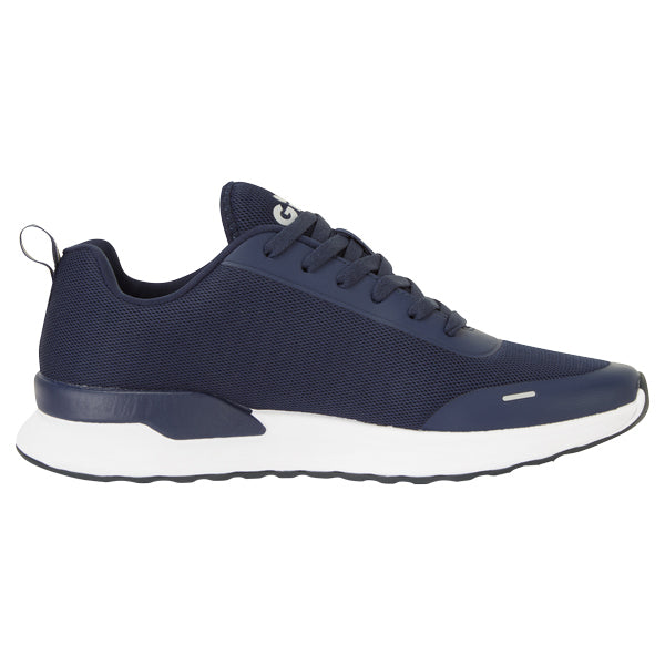 Gill, 939 Savona trainer Navy bagfra med tydelig hælkonstruktion.
