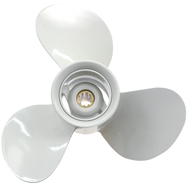 Polastorm Propel 9,9 x 13" propeller monteret på båd