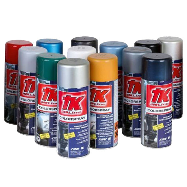 TK Line spraymaling demonstreret på bådskrog